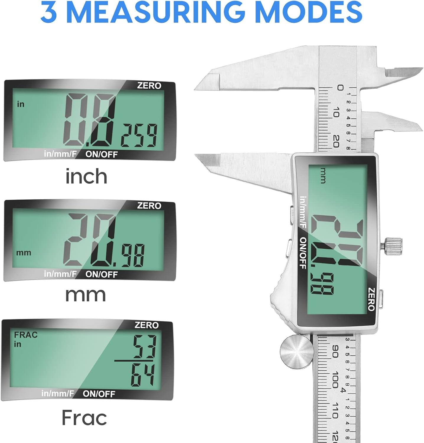 Digital Caliper, 6 Inch Caliper Tool