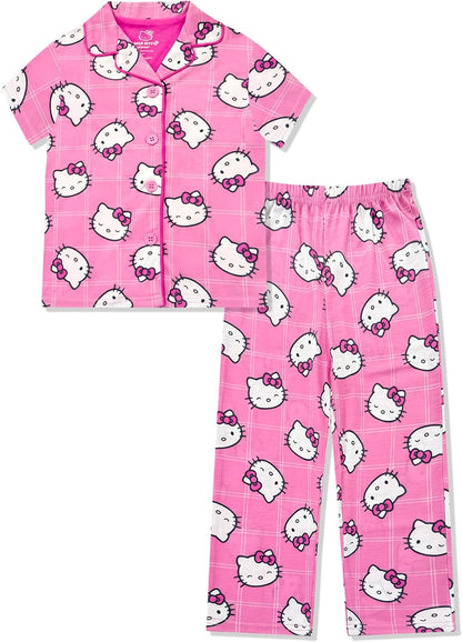 Girls Pajama Set - 2 Piece Girls Pjs 