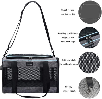 17.5X11X11 Inches Cat, Dog Carrier 