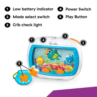 Sea Dreams Soother Musical Crib Toy