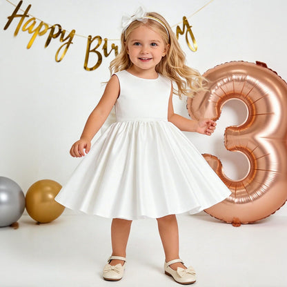 Toddler Baby Girls Dress Wedding Flower 