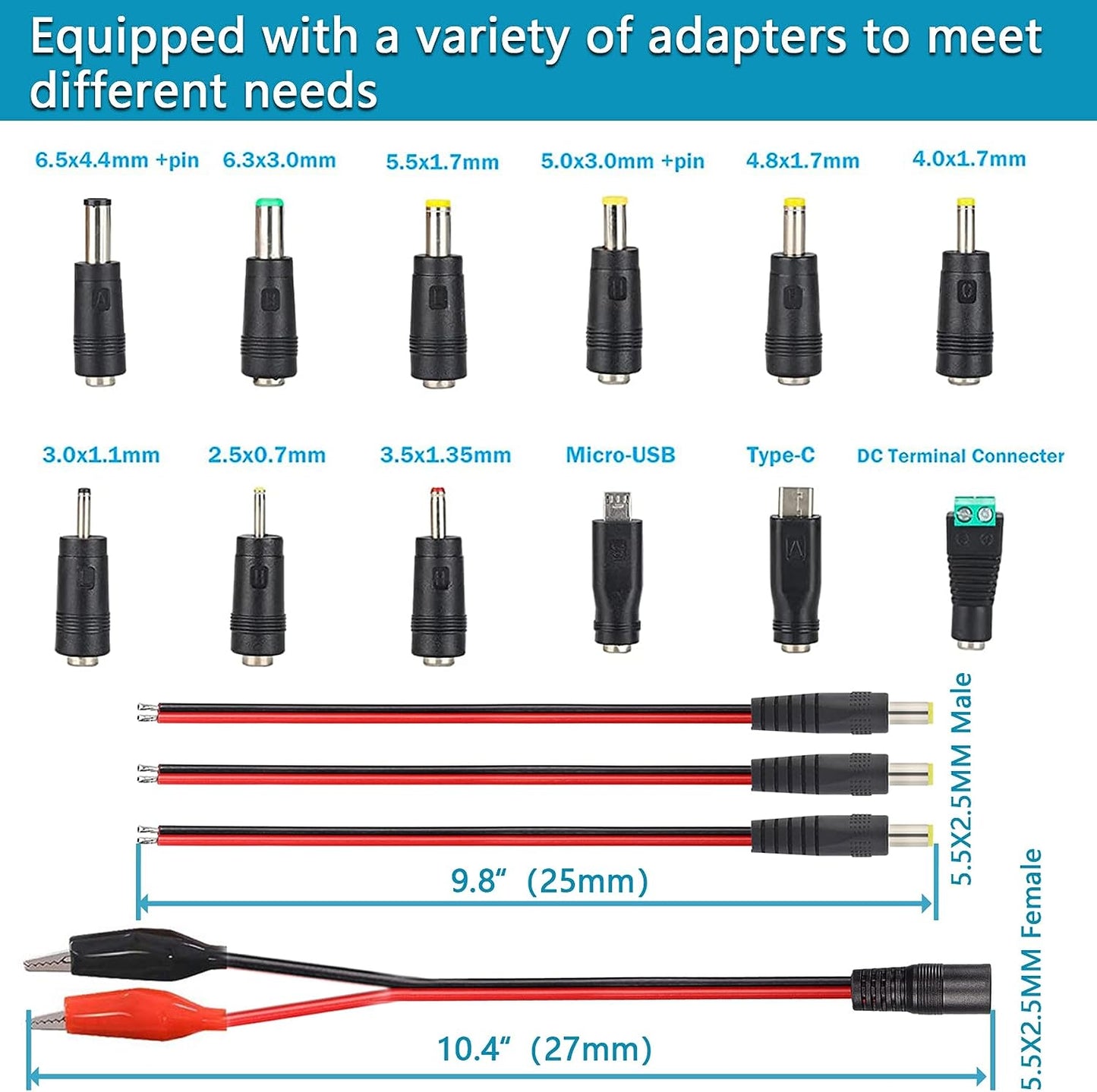 144W Power Supply Adjustable DC 3V ~
