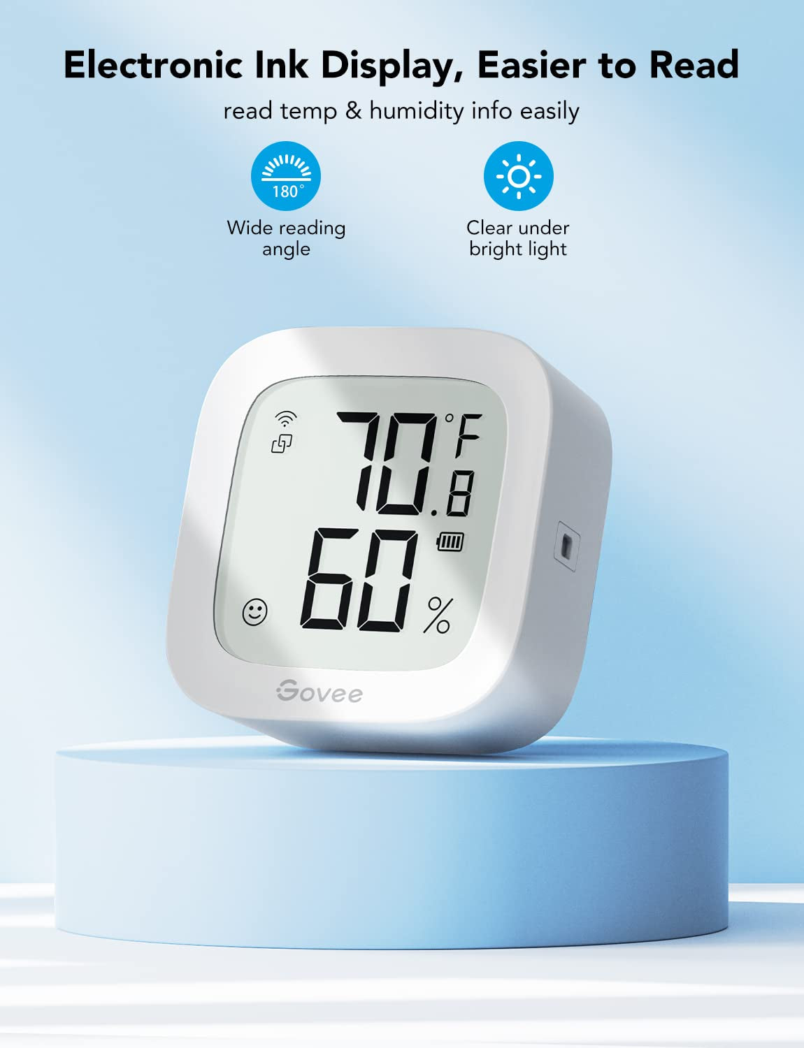Wifi Thermometer Hygrometer H5103,indoor