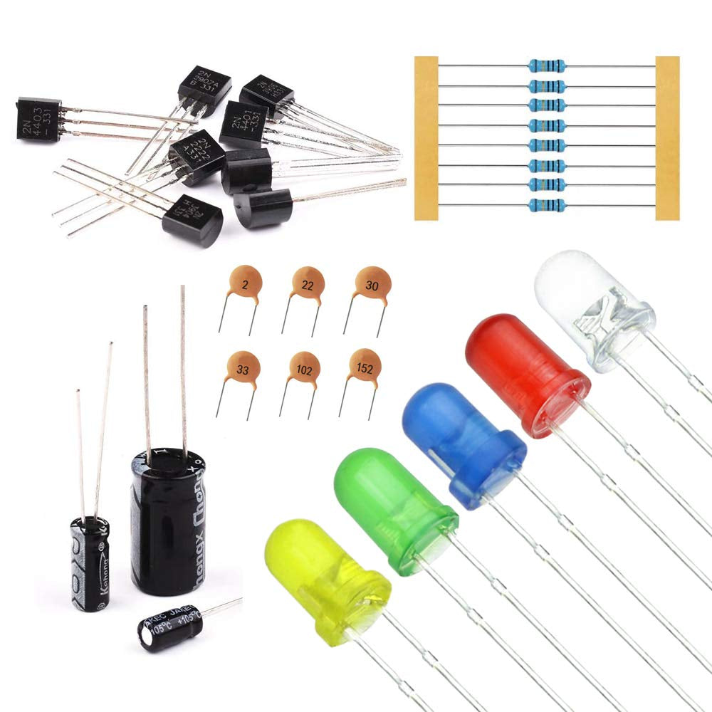 Electronic Component Kit Total 1390 Pcs