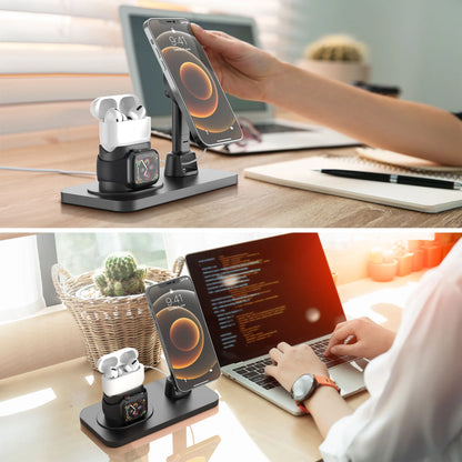 3-in-1 Fast Charging Dock for iPhone, Apple Watch & AirPods