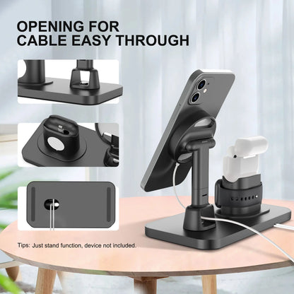 3-in-1 Fast Charging Dock for iPhone, Apple Watch & AirPods