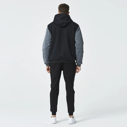 Men's Camouflage Fleece Jacket – Thick, Warm & Stylish Winter Coat