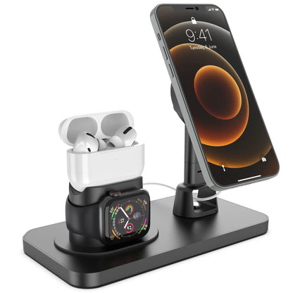 3-in-1 Fast Charging Dock for iPhone, Apple Watch & AirPods