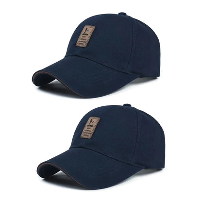 Premium Four Seasons Cotton Baseball Cap – Men's Sports Hat | Authentic & Stylish