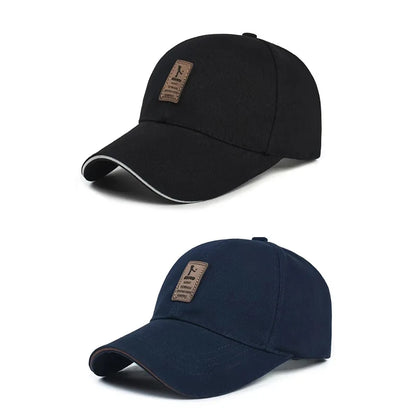 Premium Four Seasons Cotton Baseball Cap – Men's Sports Hat | Authentic & Stylish