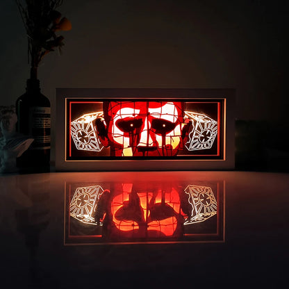 "Demon Slayer" Anime Light Box Remote Controlled LED Night Lamp – Perfect for Anime Lovers!
