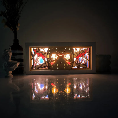 "Demon Slayer" Anime Light Box Remote Controlled LED Night Lamp – Perfect for Anime Lovers!