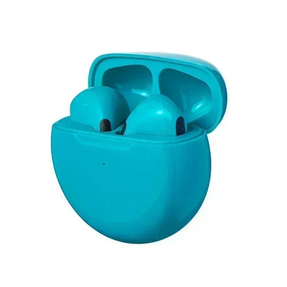 🔥 Pro 6 TWS Wireless Earbuds – Noise-Cancelling Power with Built-In Mic | Seamless Bluetooth Headset for iPhone & Android 🔥