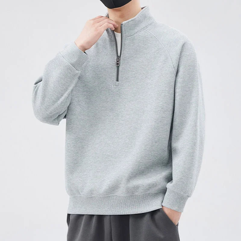 Vintage Y2K Men's Half-Zip Sweatshirt