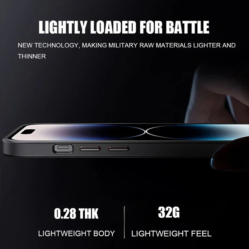 ArmorFlex Magnetic Matte Case for iPhones