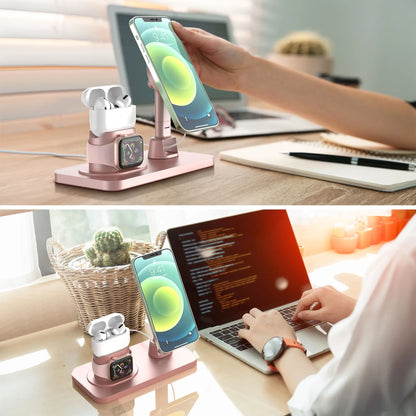 3-in-1 Fast Charging Dock for iPhone, Apple Watch & AirPods