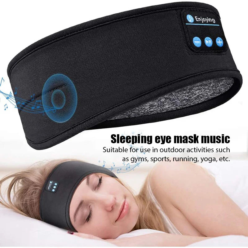 SnoozeBand Wireless Headphones – Sleep & Sports Bluetooth Headband