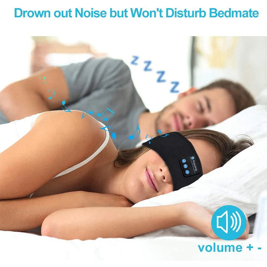 SnoozeBand Wireless Headphones – Sleep & Sports Bluetooth Headband
