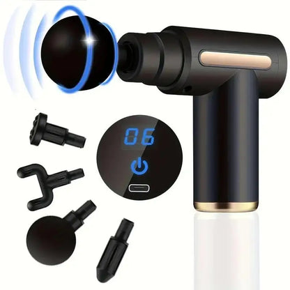Portable Fascia Massage Gun – Deep Muscle Relief
