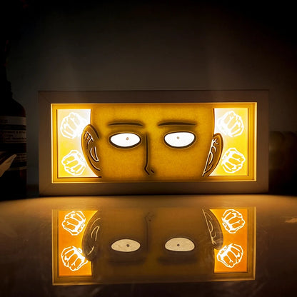"Demon Slayer" Anime Light Box Remote Controlled LED Night Lamp – Perfect for Anime Lovers!