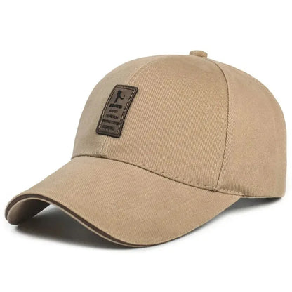 Premium Four Seasons Cotton Baseball Cap – Men's Sports Hat | Authentic & Stylish