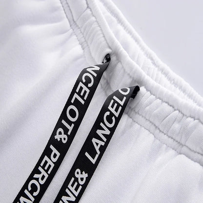 Men's Versatile Printed Tracksuit – Casual Streetwear Hoodie & Joggers