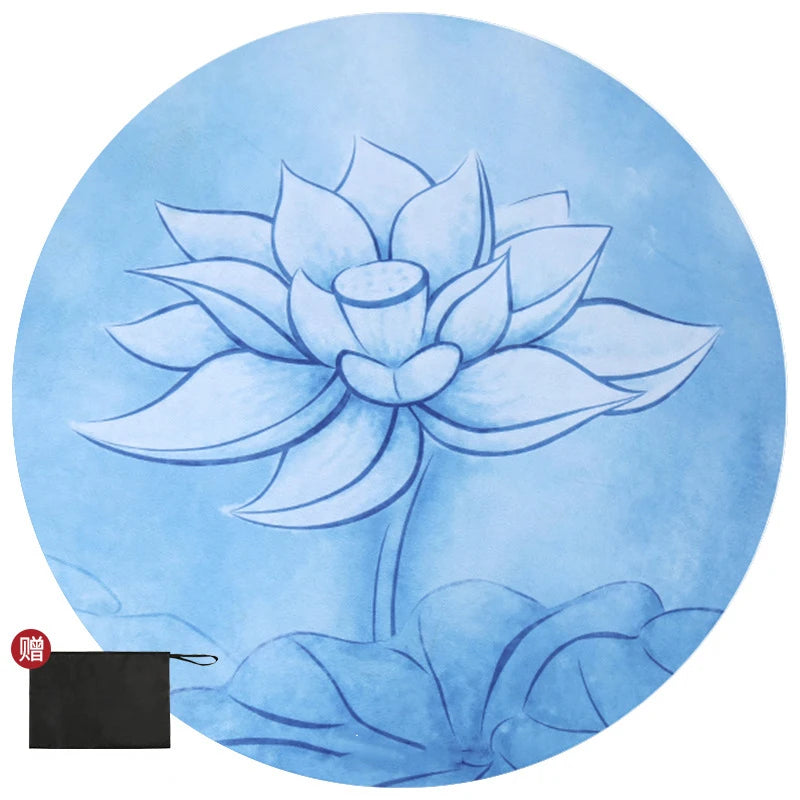 Anti-Slip Meditation & Yoga Mat – Thickened Fitness Cushion for Silent Workouts