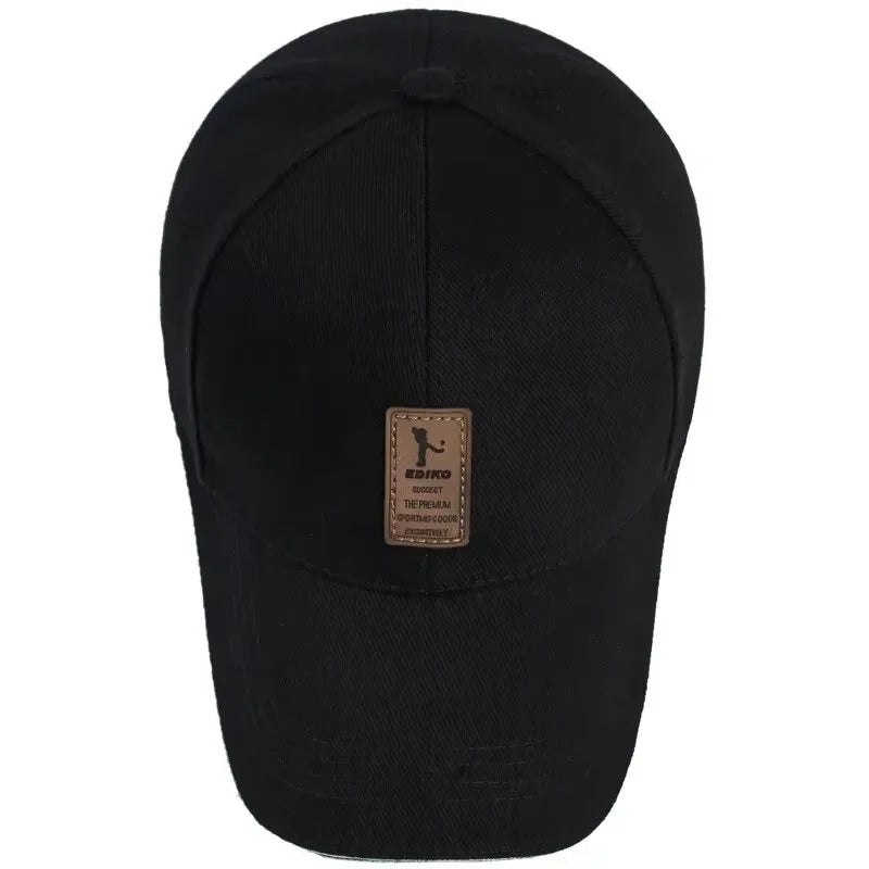 Premium Four Seasons Cotton Baseball Cap – Men's Sports Hat | Authentic & Stylish