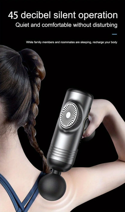 Portable Fascia Massage Gun – Deep Muscle Relief
