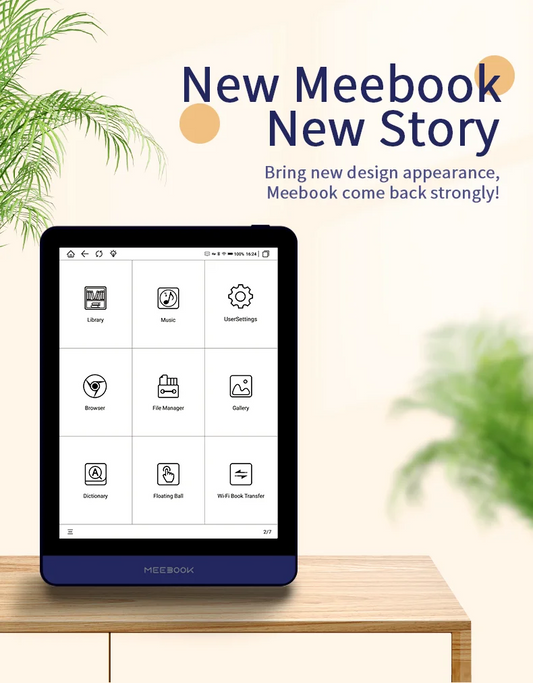 2023 NEW  Onyx MEEBOOK  E-book Reader 6-inch Android 11 Operating System With 3GB RAM and Dual Color Headlights