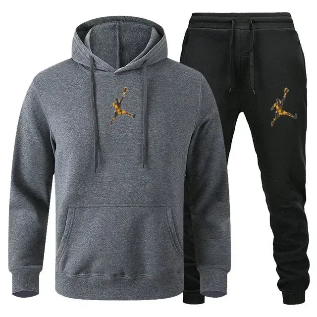 Trendy Unisex Hoodie & Joggers Set