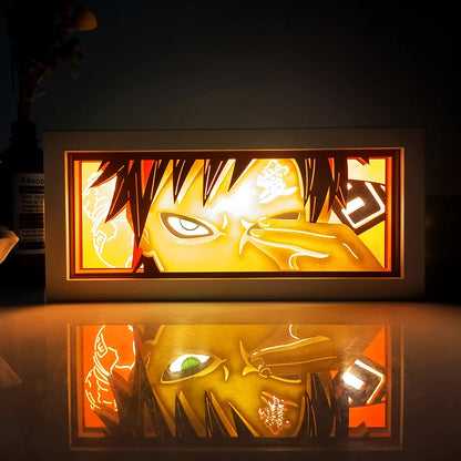"Demon Slayer" Anime Light Box Remote Controlled LED Night Lamp – Perfect for Anime Lovers!