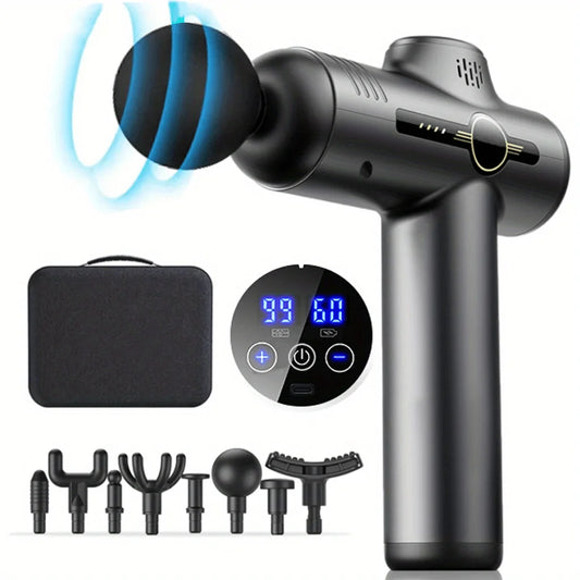 Portable Fascia Massage Gun – Deep Muscle Relief