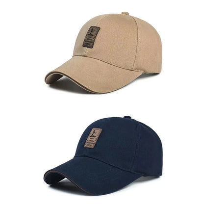 Premium Four Seasons Cotton Baseball Cap – Men's Sports Hat | Authentic & Stylish