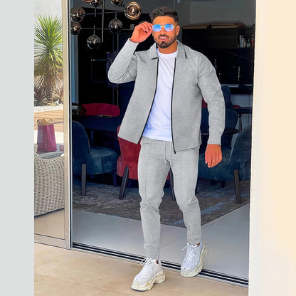 2024 Men's Fashion West Coast Style Breathable Sporty Suit for Business or Casual