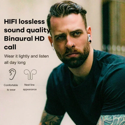 🔥 Pro 6 TWS Wireless Earbuds – Noise-Cancelling Power with Built-In Mic | Seamless Bluetooth Headset for iPhone & Android 🔥