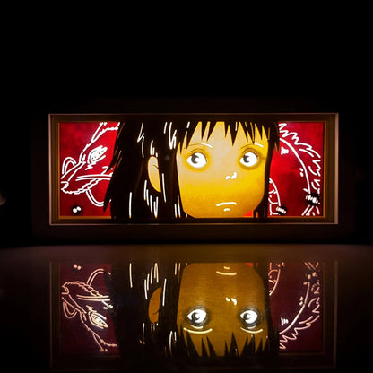 "Demon Slayer" Anime Light Box Remote Controlled LED Night Lamp – Perfect for Anime Lovers!