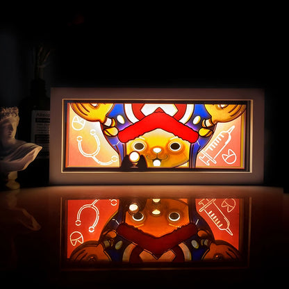 "Demon Slayer" Anime Light Box Remote Controlled LED Night Lamp – Perfect for Anime Lovers!