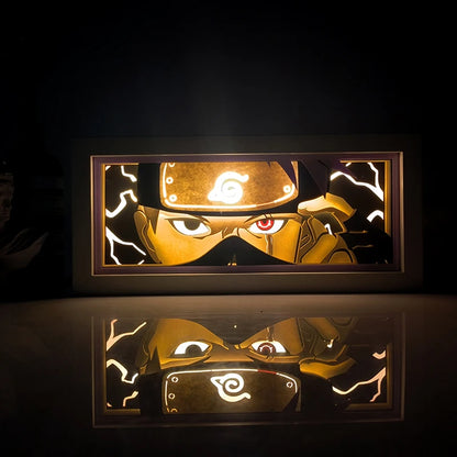 "Demon Slayer" Anime Light Box Remote Controlled LED Night Lamp – Perfect for Anime Lovers!