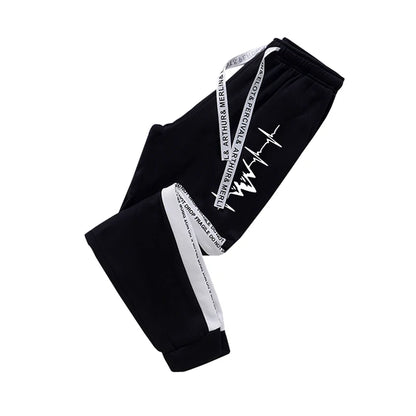 Men's Versatile Printed Tracksuit – Casual Streetwear Hoodie & Joggers
