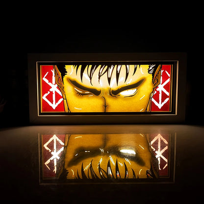 "Demon Slayer" Anime Light Box Remote Controlled LED Night Lamp – Perfect for Anime Lovers!