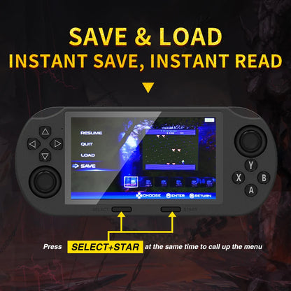 SF3000 Mini Retro Handheld Game Console – 4.5" IPS, 20,000+ Games