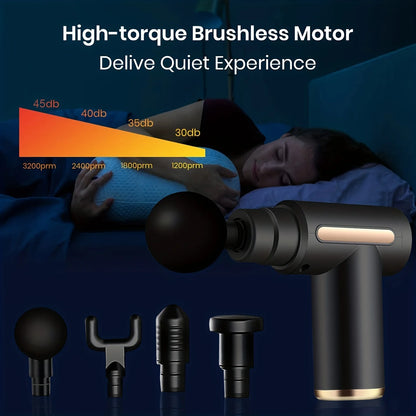 Portable Fascia Massage Gun – Deep Muscle Relief