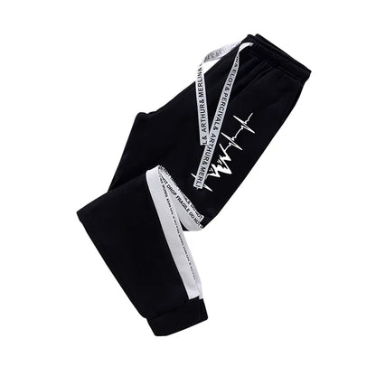 Men's Versatile Printed Tracksuit – Casual Streetwear Hoodie & Joggers