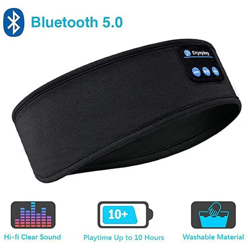 SnoozeBand Wireless Headphones – Sleep & Sports Bluetooth Headband