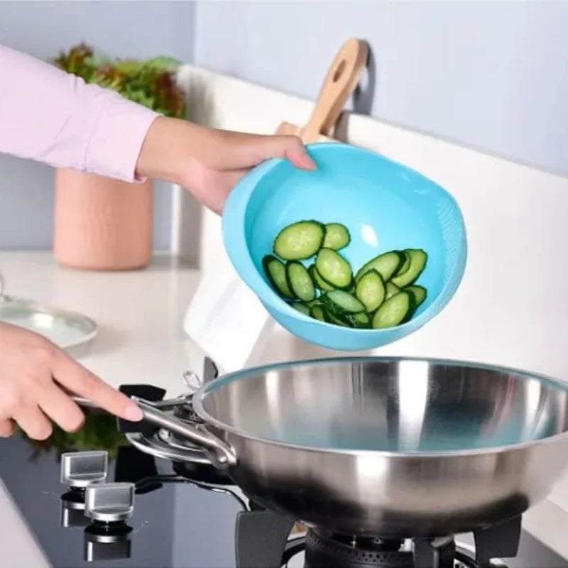 Rice Washer & Strainer Bowl