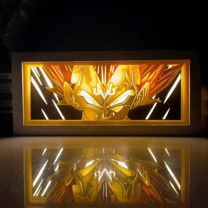 "Demon Slayer" Anime Light Box Remote Controlled LED Night Lamp – Perfect for Anime Lovers!