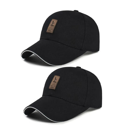 Premium Four Seasons Cotton Baseball Cap – Men's Sports Hat | Authentic & Stylish