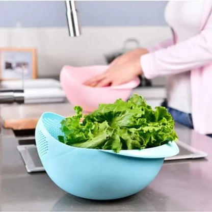Rice Washer & Strainer Bowl