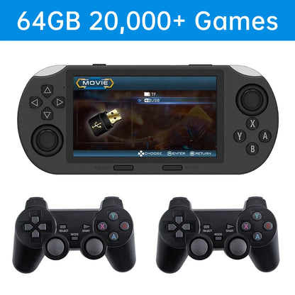 SF3000 Mini Retro Handheld Game Console – 4.5" IPS, 20,000+ Games